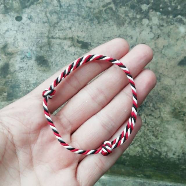 (Toserba 777)  GELANG TRIDATU / GELANG POLOS / GELANG TALI TRIDATU GELANG BALI / Gelang Tridatu Polo