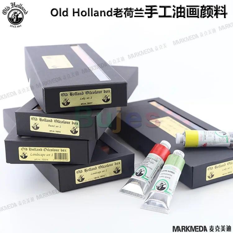 

Old HollOr Classic Oil Color Sets, for LOrscape, Portrait, or Abstract Paintsing, Very Heavily Pigmented Colors Or Quality