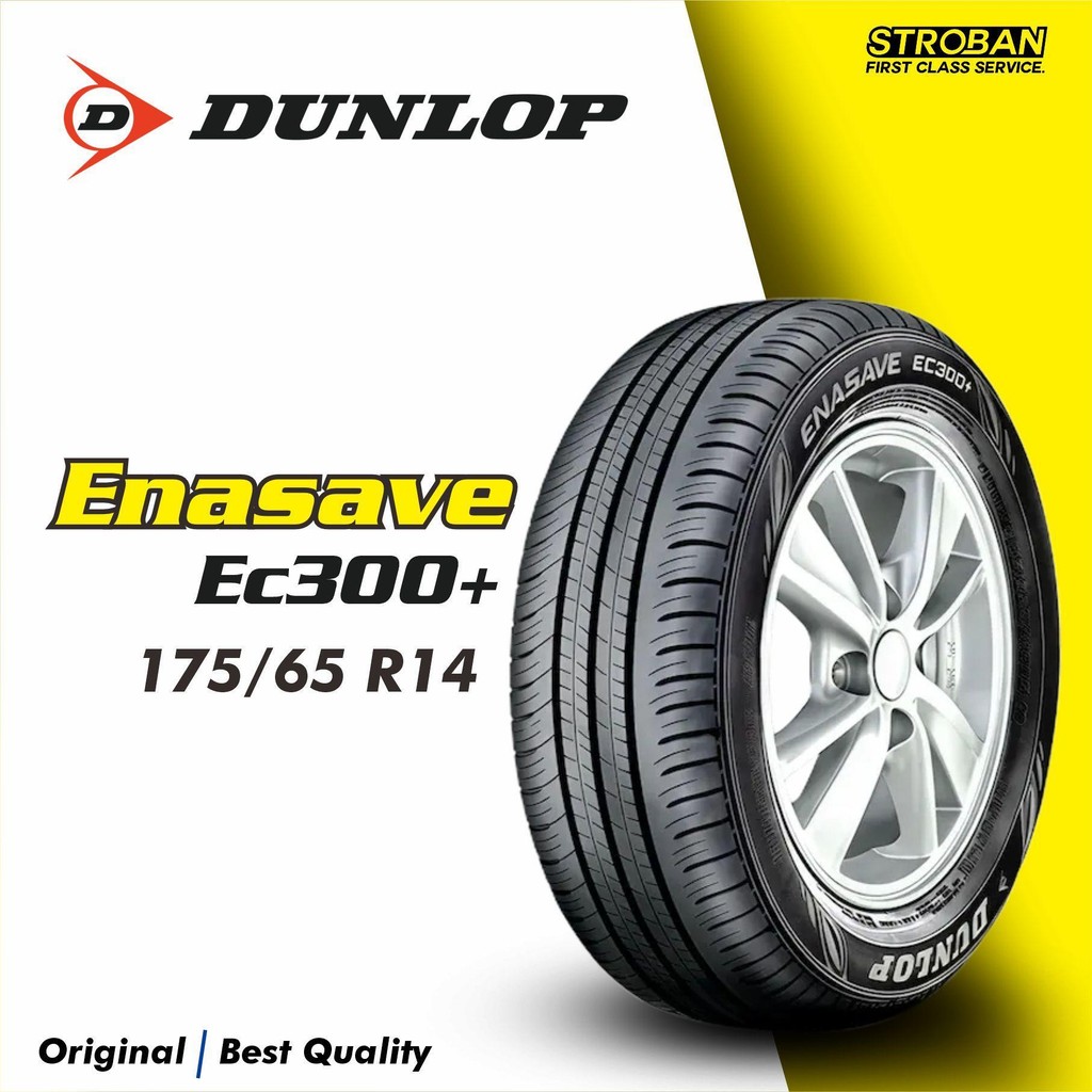 Ban Luar Dunlop 175/65 R14 Enasave EC300+ – Ban Mobil Agya, Ayla, Brio, Splash