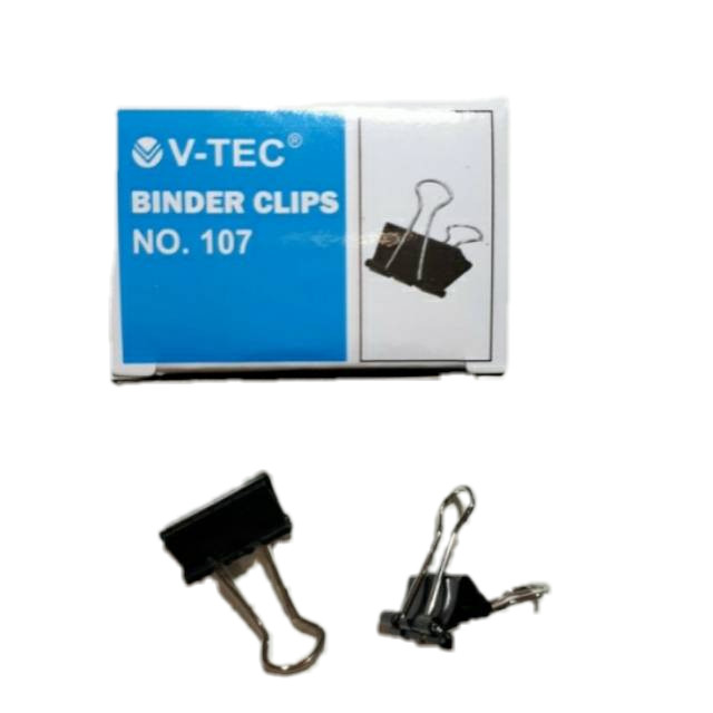 

[SDW] pekanbaru/Binder clip / penjepit kertas V-tec