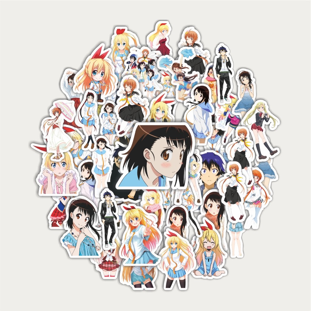 

Sticker Pack Stiker Anime Series Nisekoi Character Mix | Sticker TUMBLR | Stiker LAPTOP KOPER HELM
