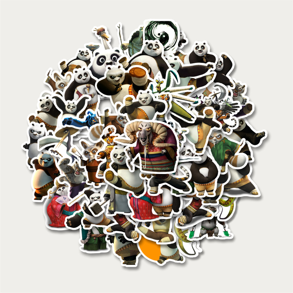 

Sticker Pack Stiker Dreamworks Series Kungfu Panda Character Mix | Sticker TUMBLR | Stiker LAPTOP KOPER HELM