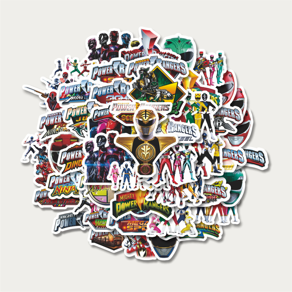 

Sticker Pack Stiker Film Series Power Ranger Mix 1 | Sticker TUMBLR | Stiker LAPTOP KOPER HELM