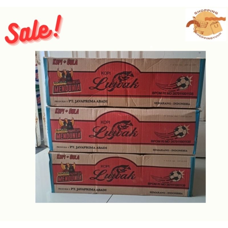 

Luwak Kopi Hitam (23 g/150 Sachet/Karton)