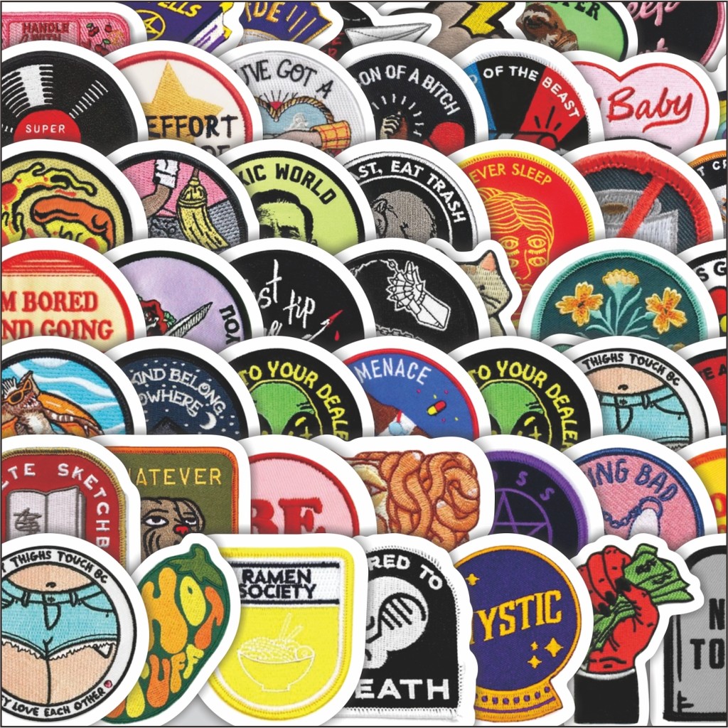 

Stiker Cutting Pack Stiker Patch V20 Isi 100Pcs Series Aesthetic Lucu Keren Untuk Koper Bahan Vynil