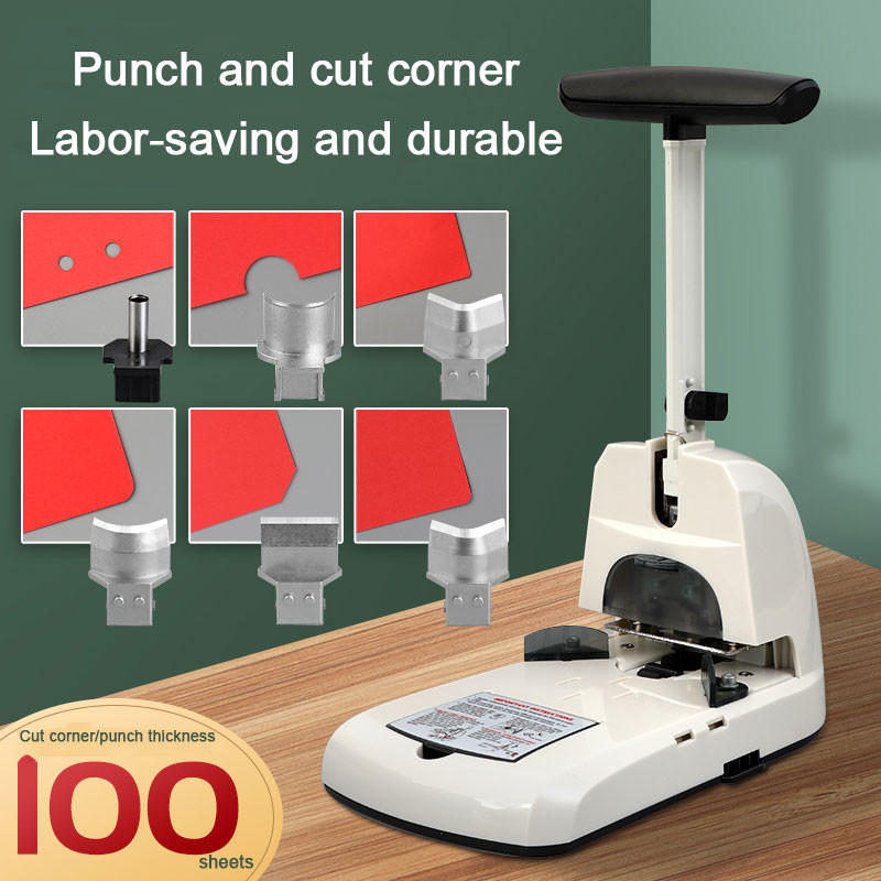 

Round Corners, Semi-Circle, Punch, Paper Cutter, Cut Corners, PVC Business Cards, Photo Files, Manual Office Rounding Device