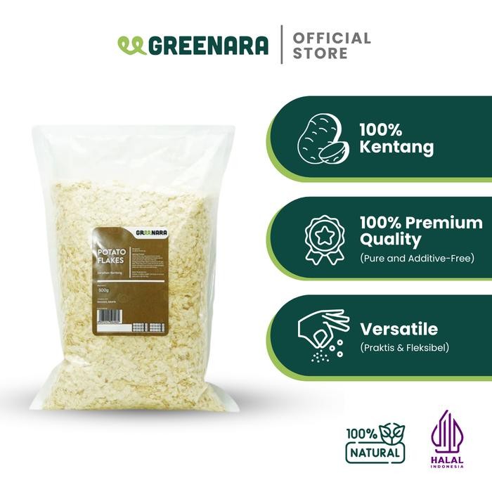 

Hot Produk Serpihan Kentang 500gr / Potato Flakes 500g Terbaik dan Terlaris
