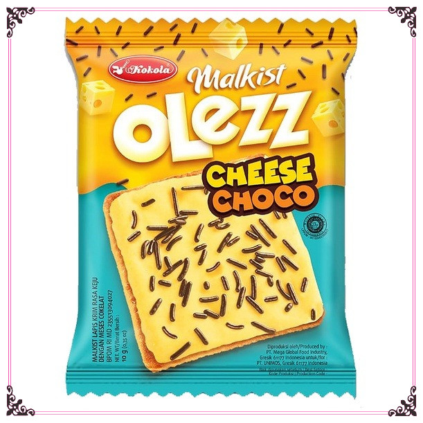 

bagusaw17 Kokola Malkist Olezz Cheese Choco 10 Gram ( Isi 20 Pcs ) V1