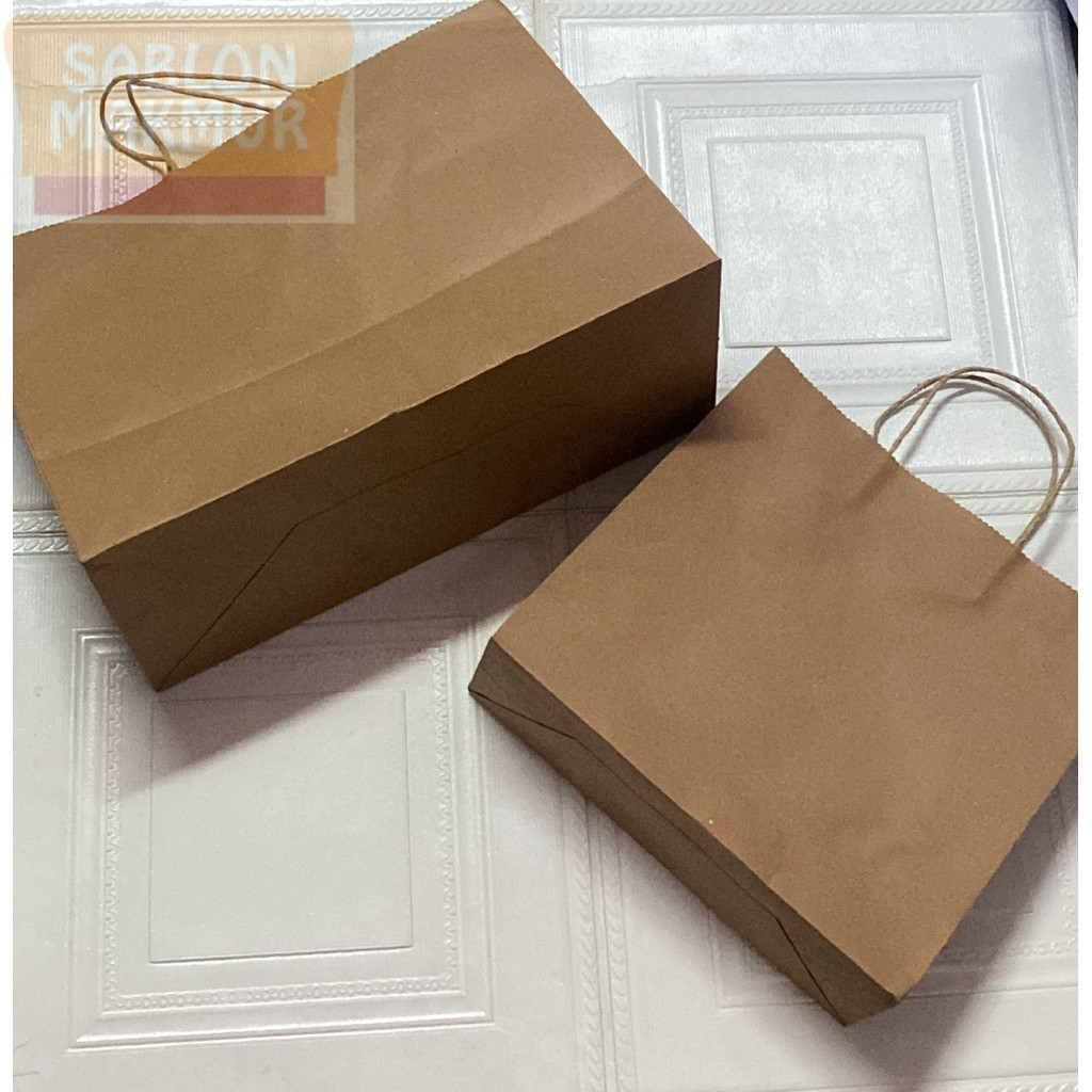 

PAPERBAG POLOS BESAR JUMBO MURAH HRGA 1 LUSIN WARNA COKLAT BAHAN KRAFT BUAT KADO BONEKA DAN HAJATAN