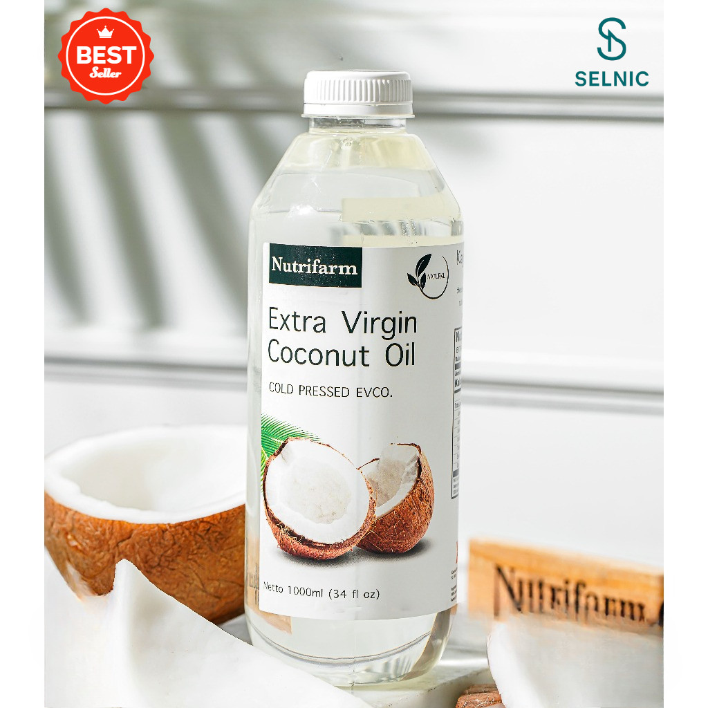 

Termurah Virgin Coconut Oil 1000ml Ekstraksi Dingin Halal