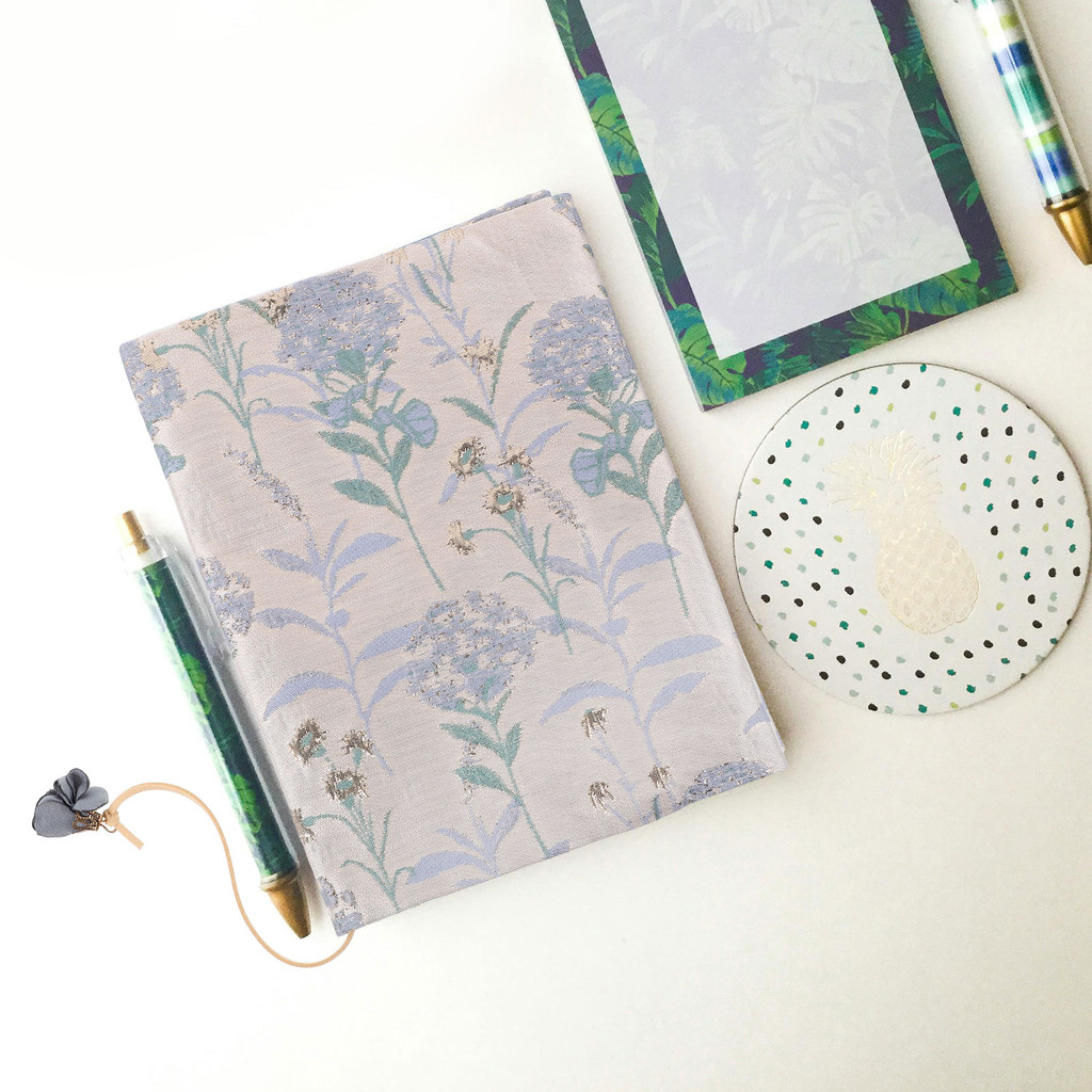 

Stylish Cloth Cover Protector Sleeve Decorative Book Sleeve for Students Blue Book Covers for Schoolbooks