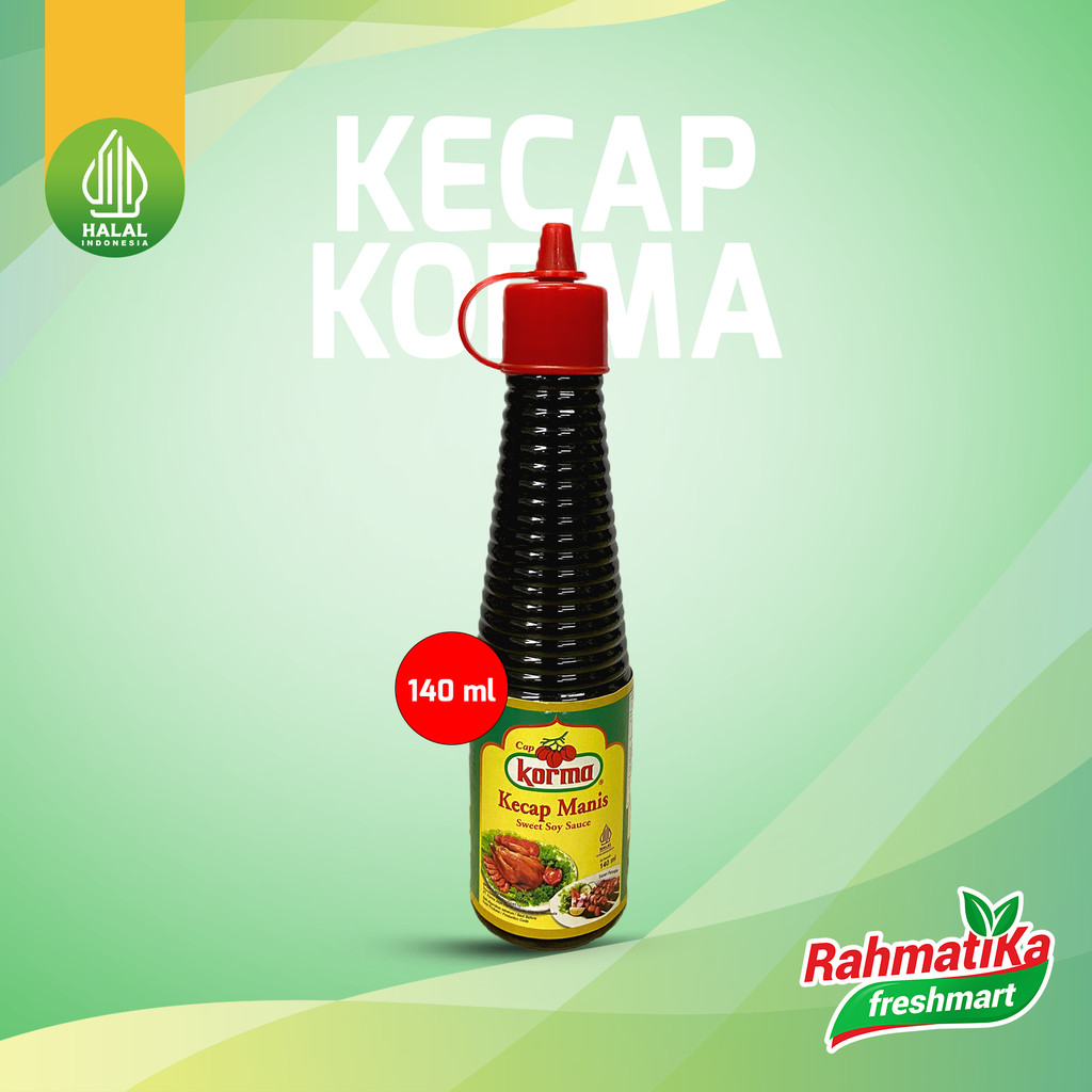 

Kecap Cap Korma / Kecap Manis Cap Korma 140 ml