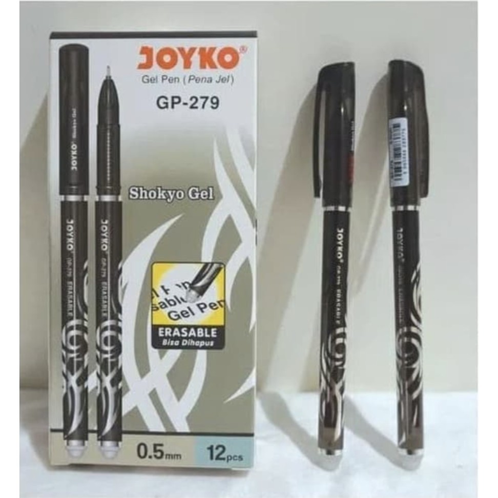 

[LUSIN] PULPEN / PEN GEL JOYKO SHOKYO ERASABLE GP 279 ( TINTA BISA DIHAPUS)