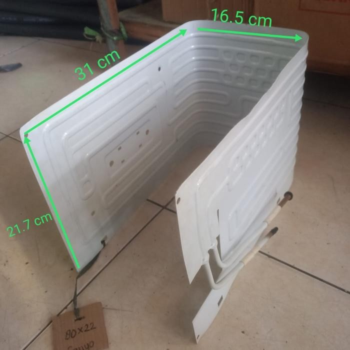 evaporator kulkas Sanyo 1 pintu (80 x 22)