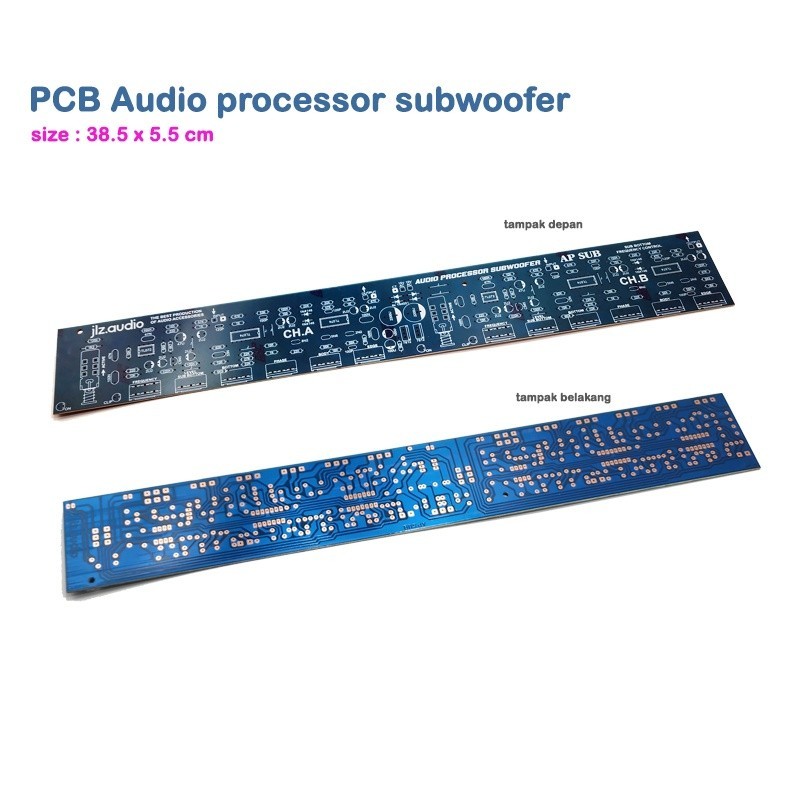 (KB)  PCB AUDIO PROCESSOR SUBWOOFER PLUS FREQUENCY