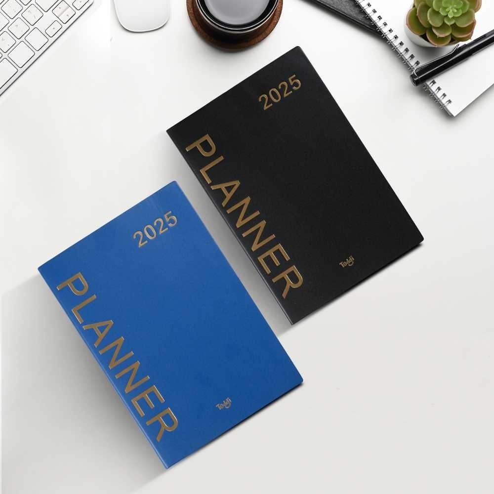 

1CLICK2BUY Toddi Buku Agenda Softcover Monthly Planner Notebook A5 304 Halaman - TD-2025