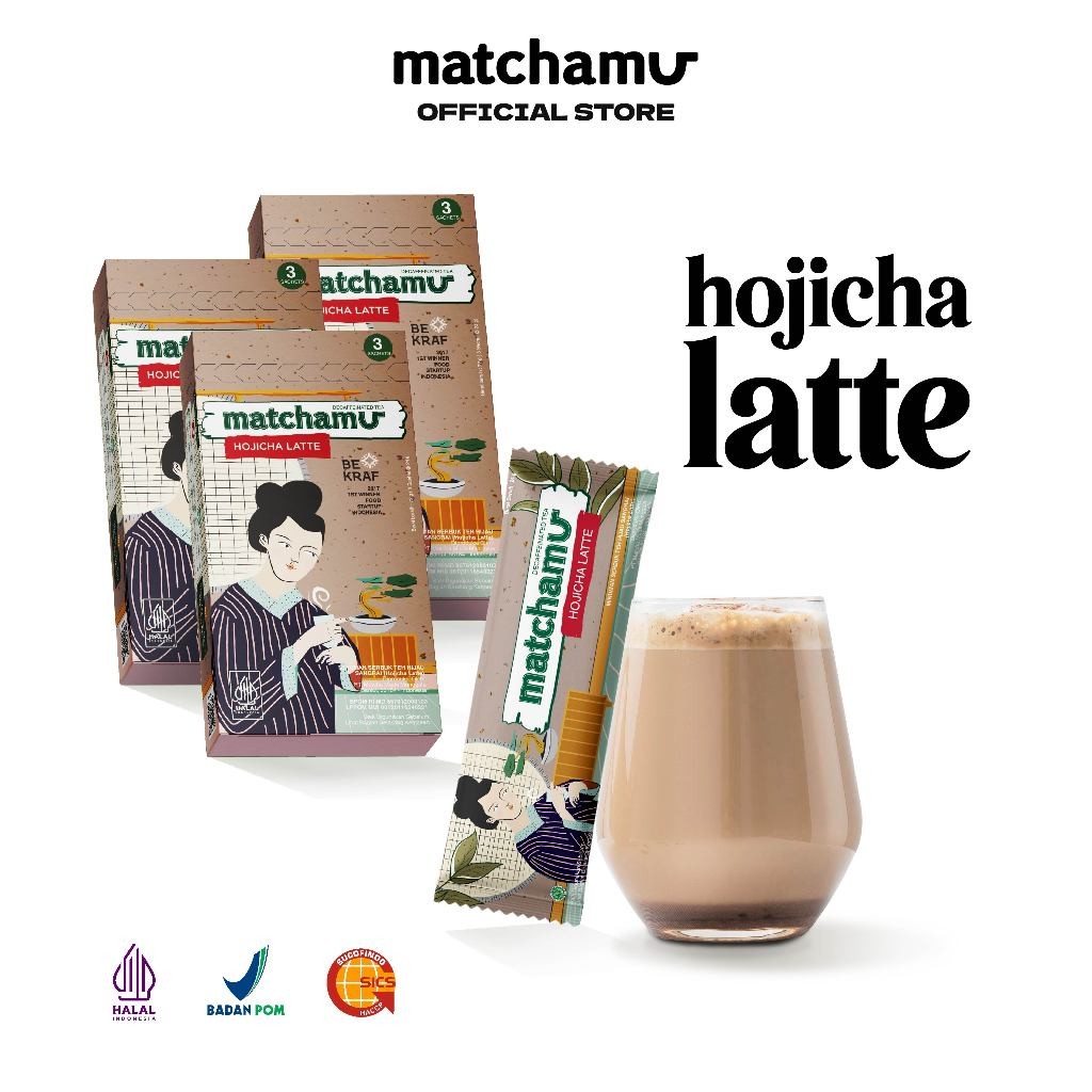 

3 box/ 9 sachet Matchamu Hojicha Latte