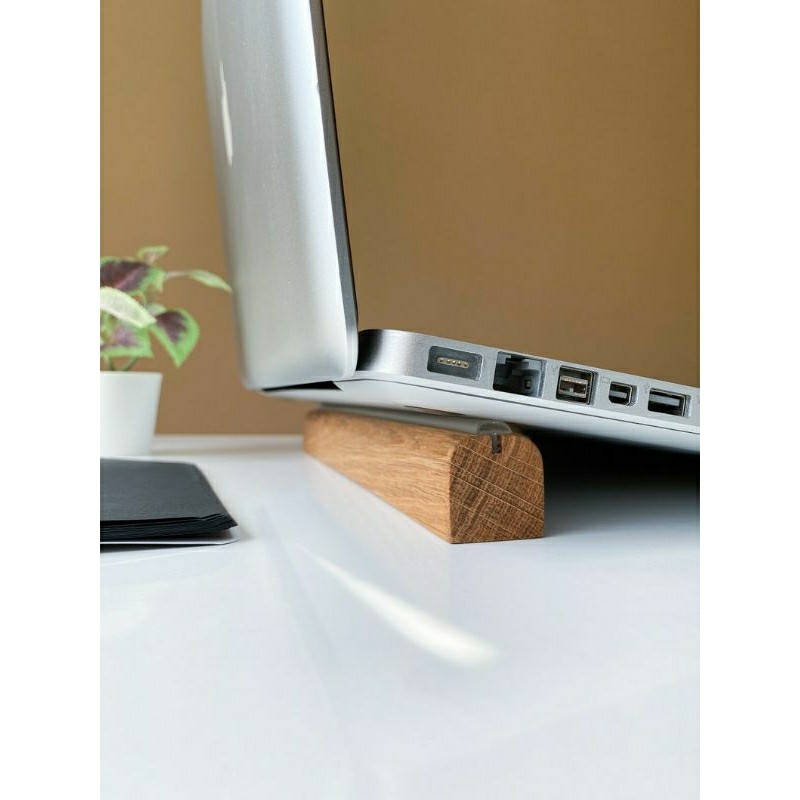 Sale Stand Laptop Kayu Macbook Air Stand Komputer Meja Laptop Dudukan Laptop Laptop Kayu | Tatakan l