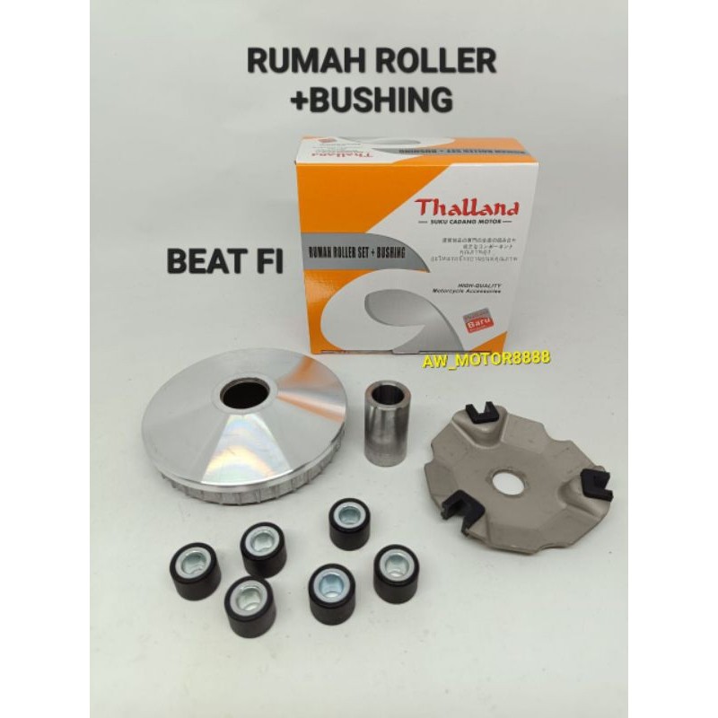 RUMAH ROLLER + BUSHING KOMPLIT BEAT FI / BEAT FI INJEKSI (THALLAND)