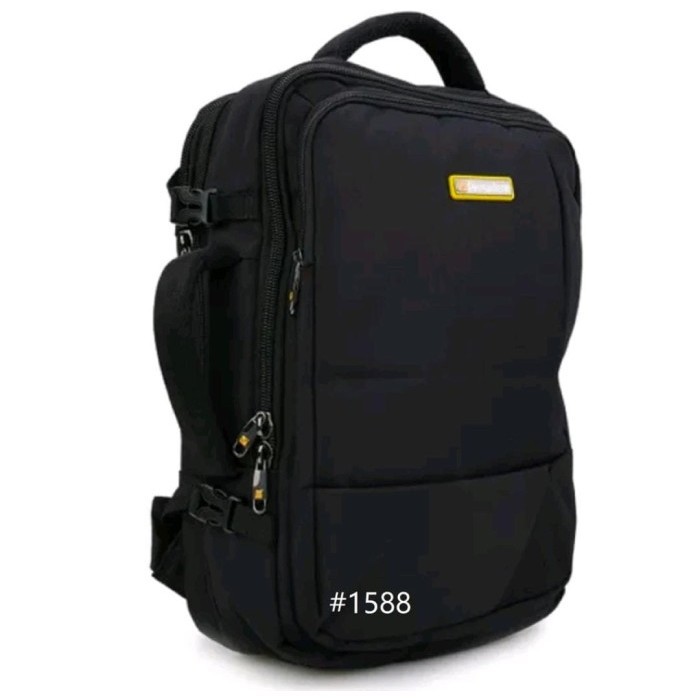 Tas Ransel Pria Wanita USB Port - Original - President 1588