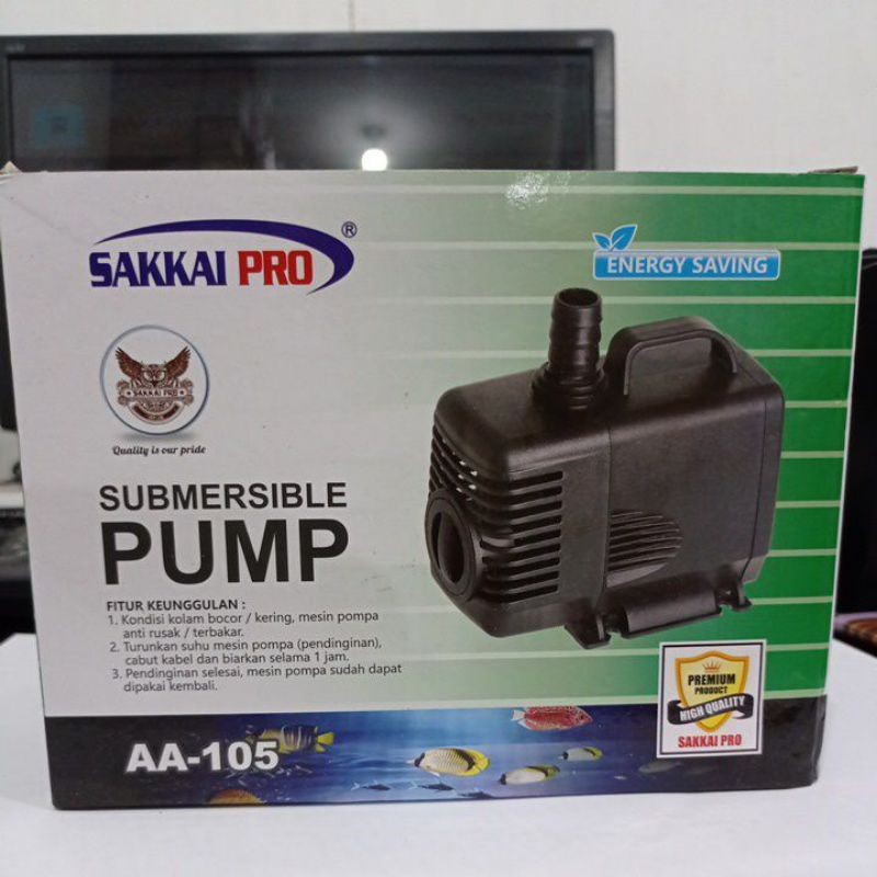 SAKKAI PRO AA 105 Pompa kolam aquarium air mancur