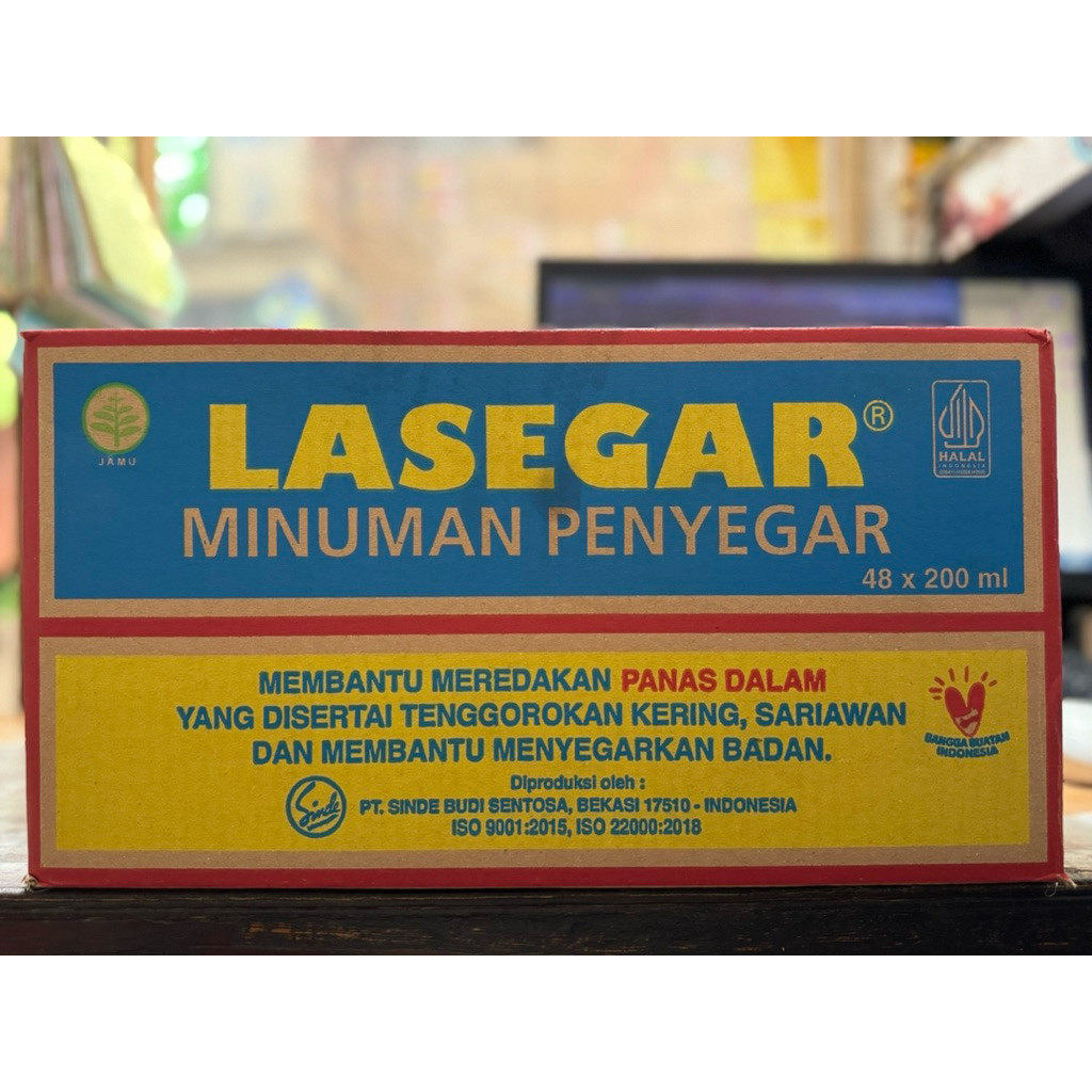 

Lasegar Minuman Penyegar 200ml @ 48 botol / 1 dus