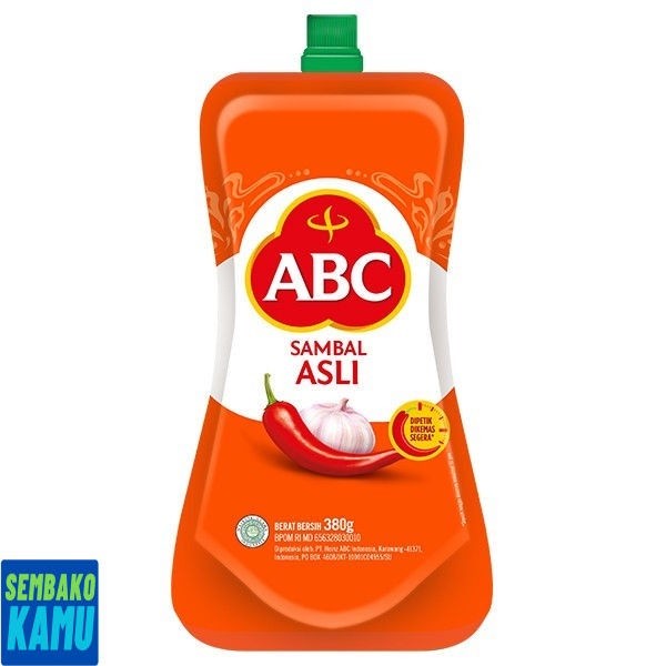 

ABC Sambal Asli Pouch 380 gr - Saus Sambal