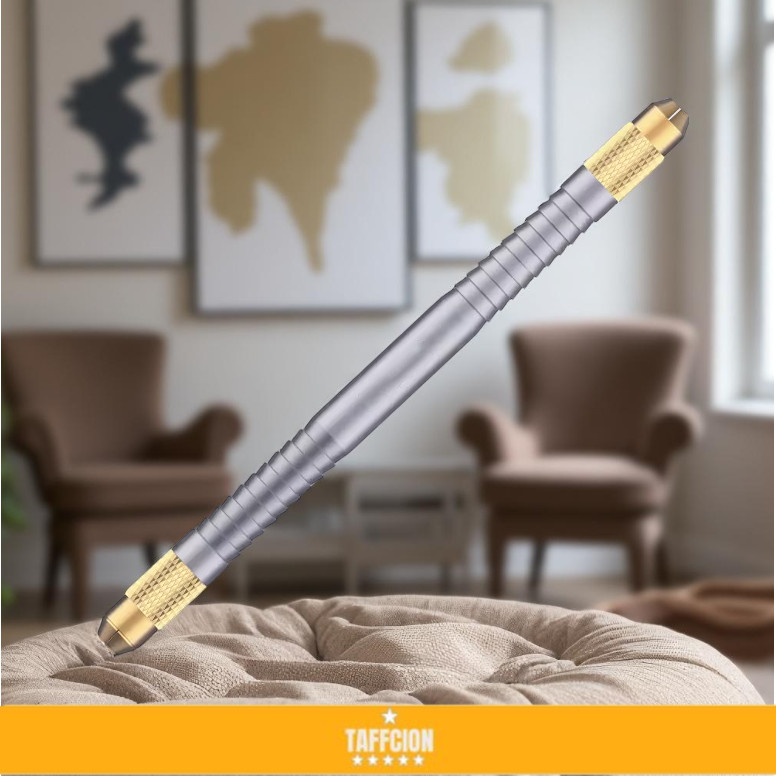 

UGAIN Handle Pisau Ukir Cutter Crafting Hobby Pen Double Head Clamp - UG-316