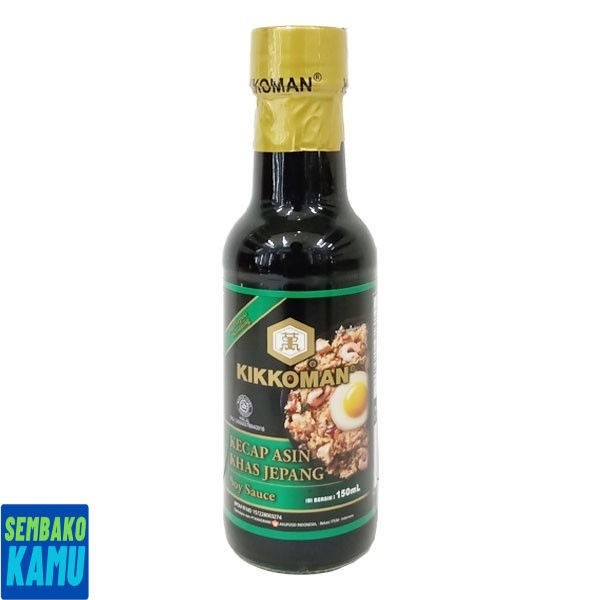 

Kikkoman Kecap Asin Khas Jepang 150 ml