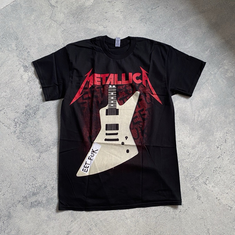 T-Shirt Metallica - Eet Fuk Bahan Tebal Cotton combed 24s unisex
