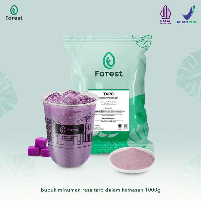 

New Bubuk Minuman Taro Forest 1000 Gr Non GulaPremium