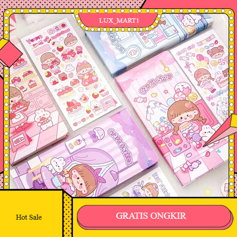 

【LUX_M1】FLASH SALE!! Weeks Notebook Buku Jurnal Hardcase Buku Tulis Lucu 96 Lembar