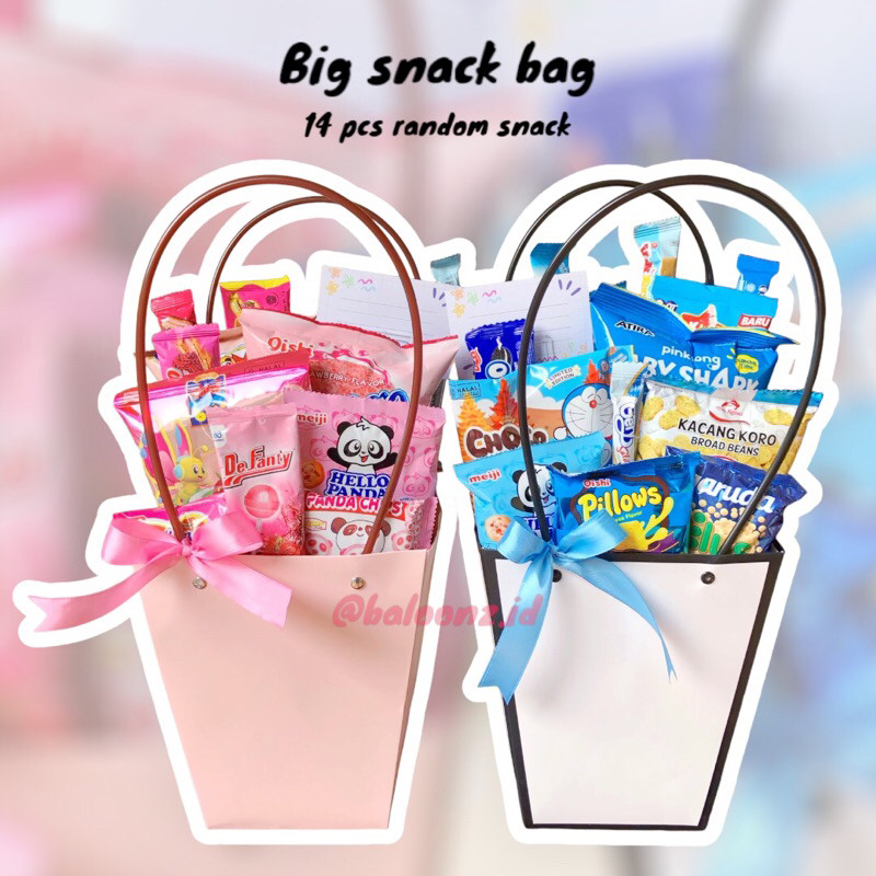 

New (Baca Deskripsi) Big Snack Bucket 14 Pcs + BungaPremium