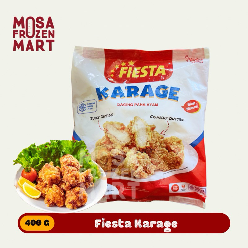 

Fiesta Karage Chicken 400 G | Karage Daging Paha Ayam