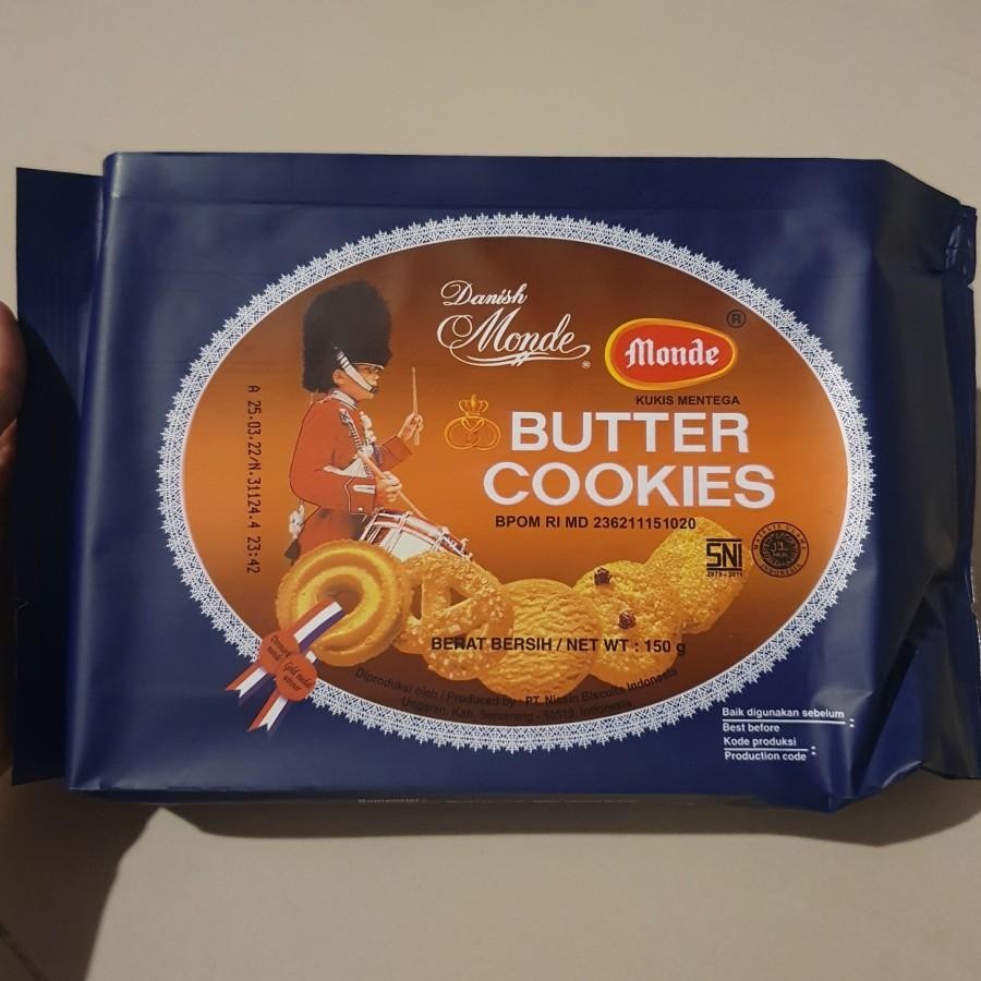 

Danish Monde Butter Cookies Kukis Mentega 150gr / 90gr