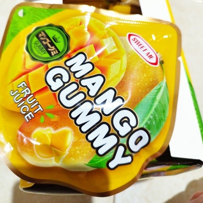 

SWEET ME PERMEN MANGO GUMMY BOX ISI 30 PCS / PERMEN MINDY MANGO LUNAK RASA MANGGA