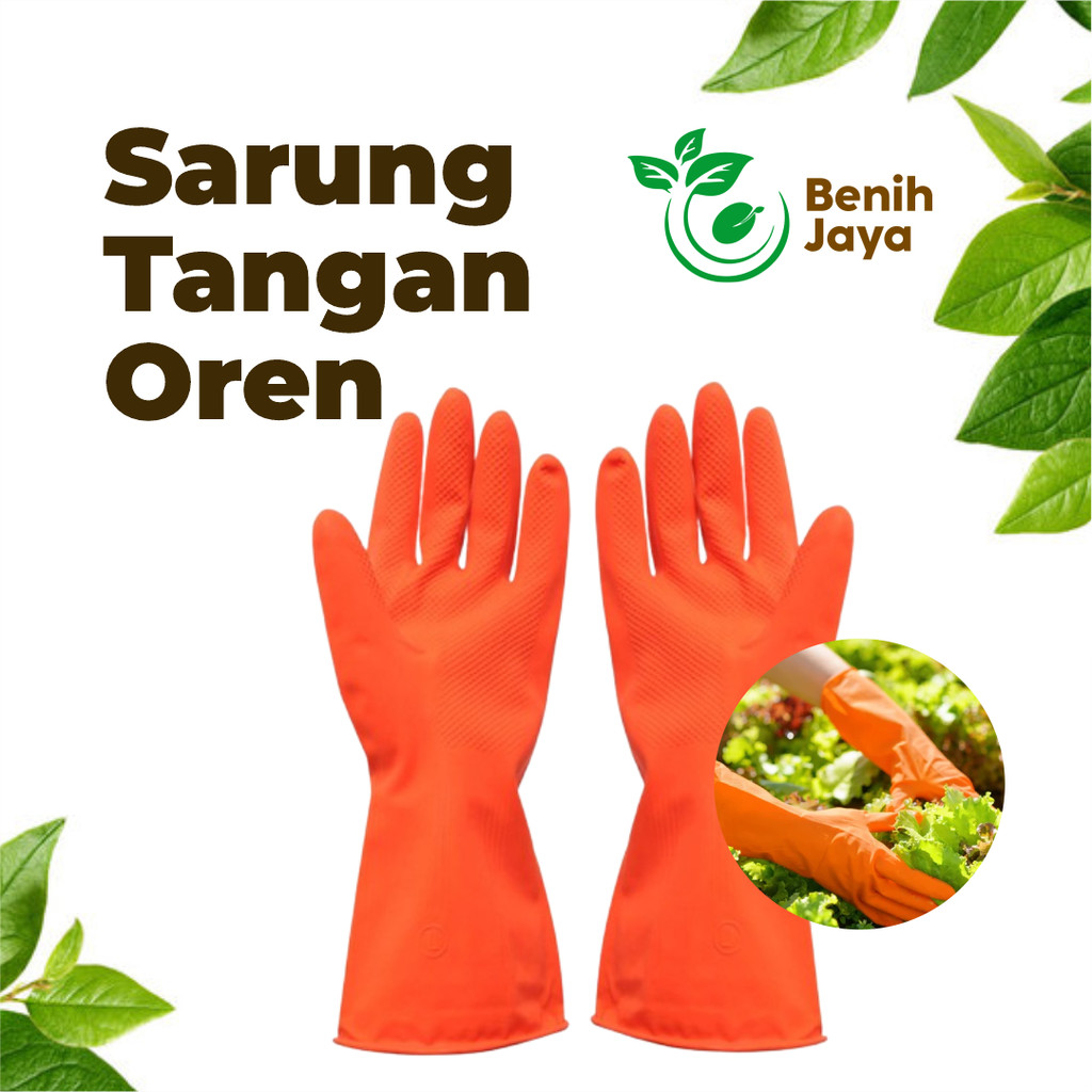 Sarung Tangan Berkebun Karet Latex Extra Tebal