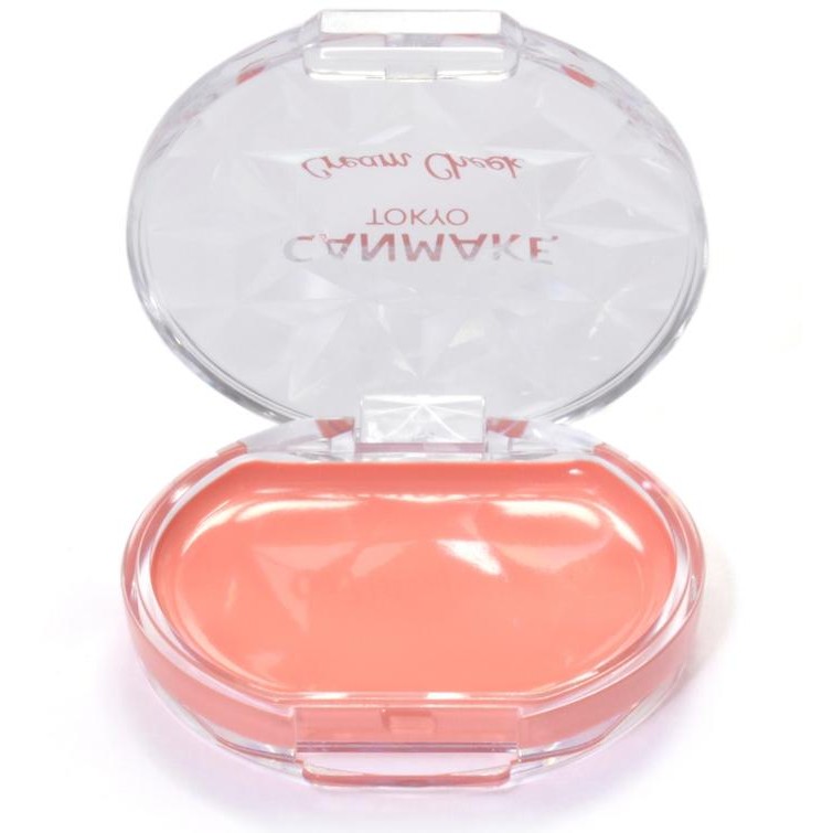CANMAKE Cream Cheek - Blush on Cream - Perona pipi - Make Up Wajah - 5 Sweet Apricot