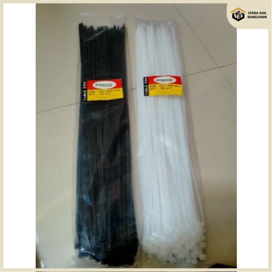 

SAB kabel Ties 50cm tali tis 50cm 1pack isi 100pcs 4,8mm x 500mm / kabel ties cable ties 50 cm 50cm