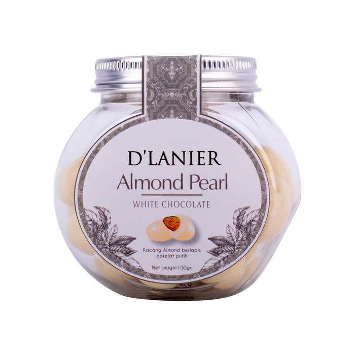 

D'Lanier Almond Pearl with White Chocolate - 100gr