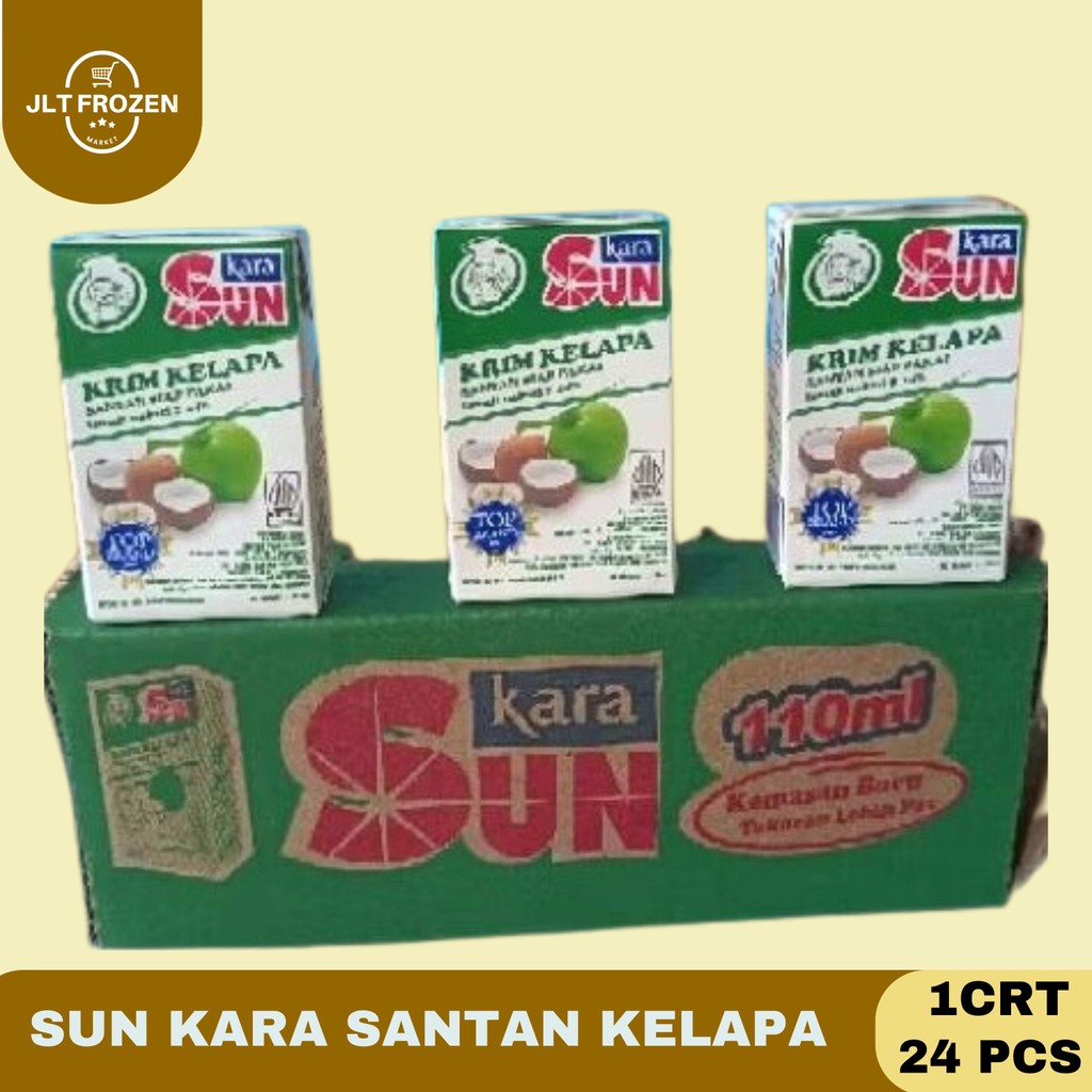 

Sun Kara Santan Kelapa Siap Pakai 110ml [1 CARTON/24 PCS]