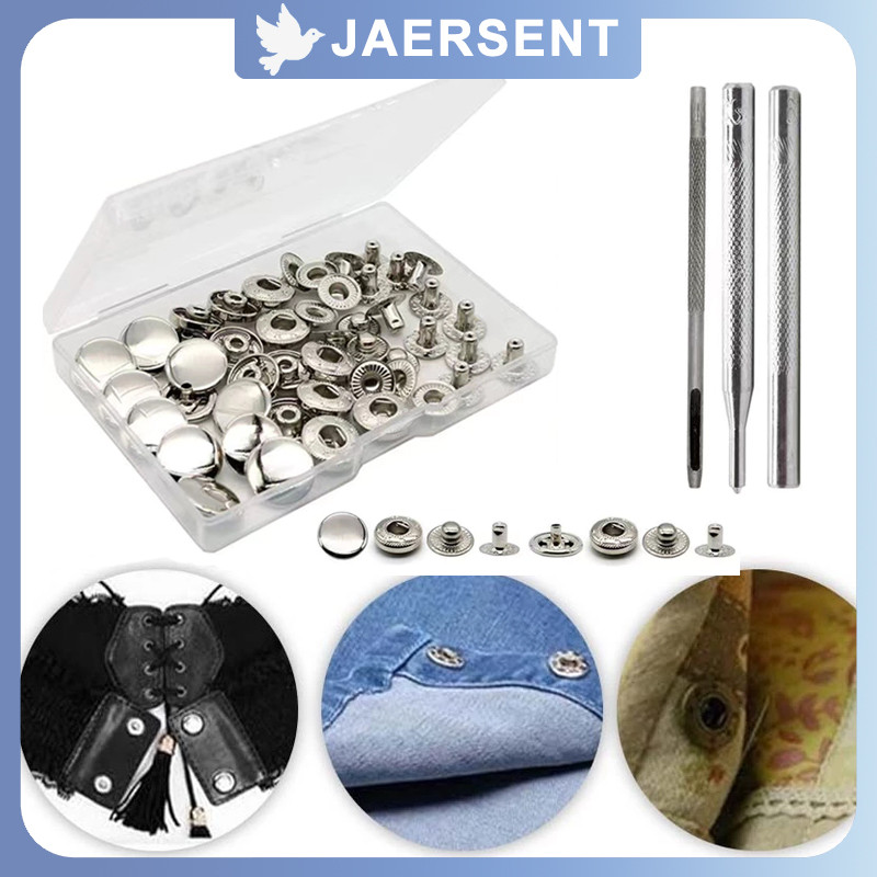 Kancing Jepret Besi Kancing Jepret Anti Karat Kancing Jepret Cetet Alat Pemasang Kancing ​Cepret Utk