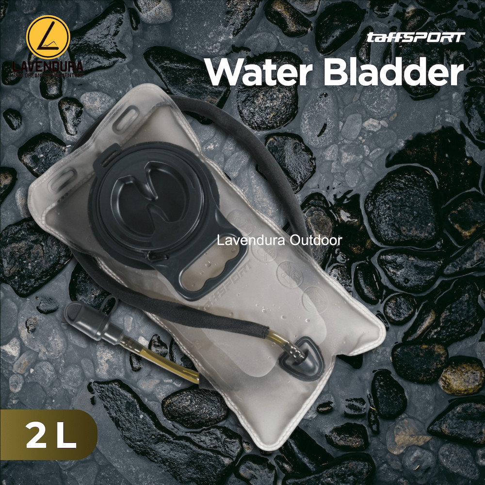 TAS KANTONG AIR Water Bladder Hydration Bag Kantung Air Minum Sepeda 2L Black Kantong Air Trail Run 
