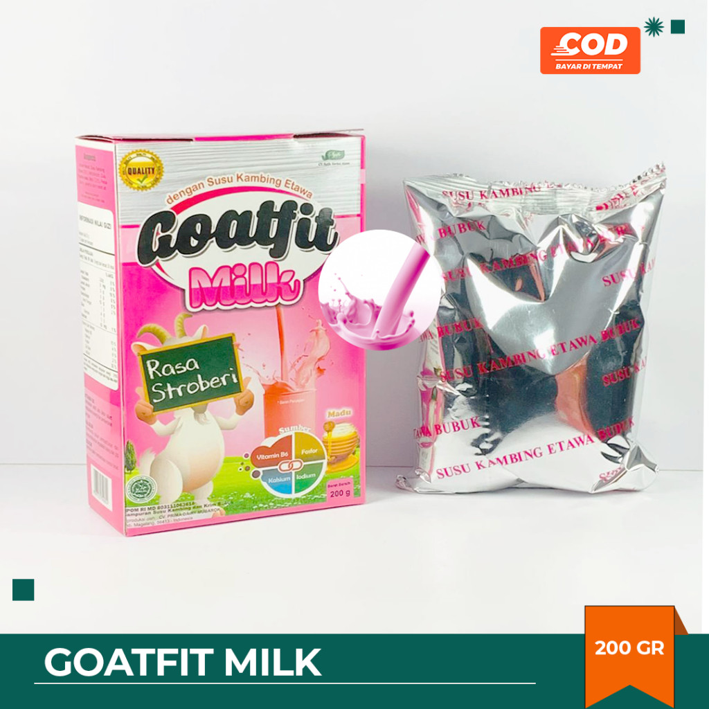 

SUSU KAMBING GOAFIT ETAWA / SUSU KAMBING PLUS ROYAL JELLY ORIGINAL