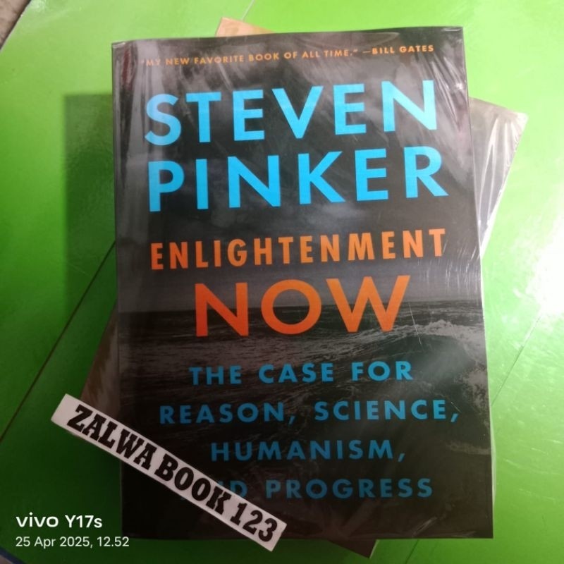 buku Enlightenment Now by Steven Pinker
