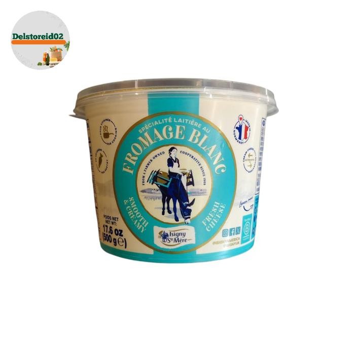

Isigny sainte mere fromage blanc (keju) 40% 500 gram