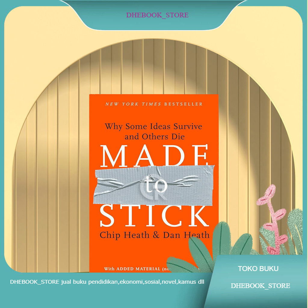 Buku Made to Stick by Chip Heath Bahasa Indonesia