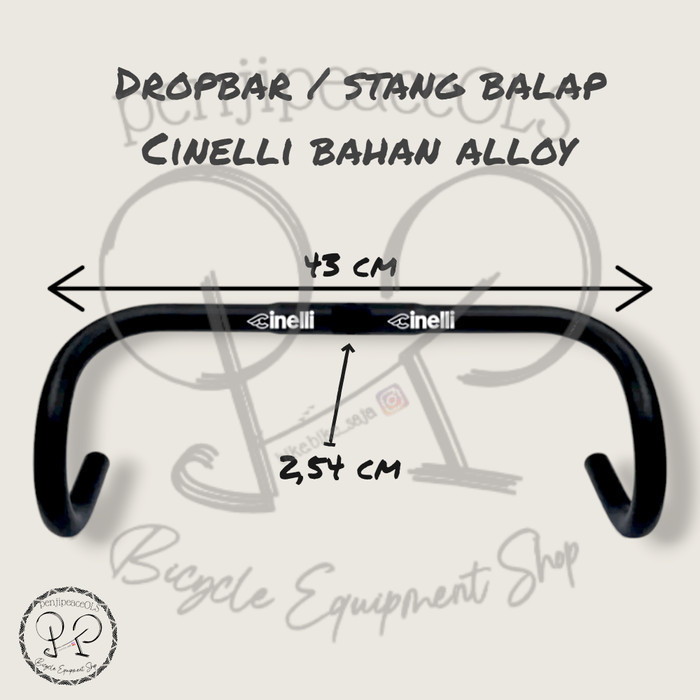 [KUALITAS TERBAIK] stang balap dropbar alloy stir sepeda drop bar setang sepeda balap