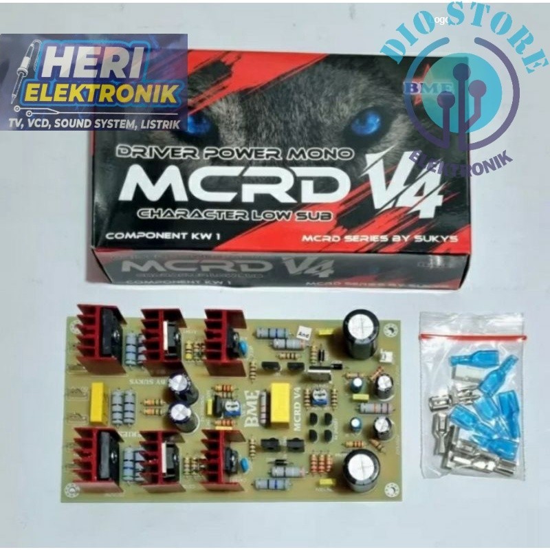 KIT DRIVER POWER MONO MCRD V4 BY BME