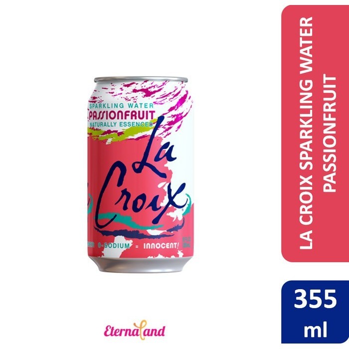 

La Croix Sparkling Water - minuman impor USA - PassionFruit